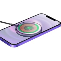 Încărcător WiWU Magnetic M14 Transparent imaginea #2 — magazin online Desire.md