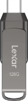 USB Flash Drive Lexar Jump Dual Drive D400 128Gb (LJDD400128G-BNQNG) imaginea #2 — magazin online Desire.md