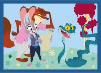 Puzzle Trefl 4in1 An Adventurous Zootopia/Zootopia 2 (34677) imaginea #3 — magazin online Desire.md