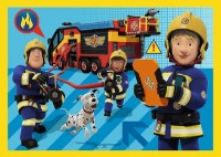 Puzzle Trefl 4in1 Firefighter On Call/Fireman Sam (34348) imaginea #2 — magazin online Desire.md