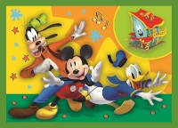 Puzzle Trefl 4in1 Funny Happenings Of Mickey Mouse/Disney Mickey Mouse and Friends (34669)