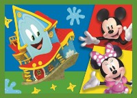 Puzzle Trefl 4in1 Funny Happenings Of Mickey Mouse/Disney Mickey Mouse and Friends (34669) imaginea #2 — magazin online Desire.md