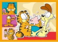Puzzle Trefl 4in1 Garfield Loves Lasagna/Garfield (34673)