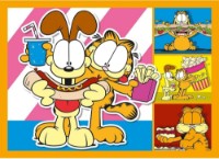 Puzzle Trefl 4in1 Garfield Loves Lasagna/Garfield (34673) imaginea #2 — magazin online Desire.md