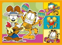 Puzzle Trefl 4in1 Garfield Loves Lasagna/Garfield (34673) imaginea #3 — magazin online Desire.md