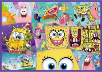 Пазл Trefl 4x250 Crazy World Of Spongebob (13342) фото №4 — интернет-магазин Desire.md
