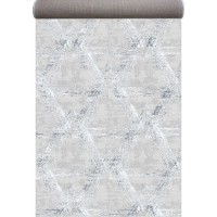 Covor CarpetLux Delta 0945B_L.GREY_SH_CREAM 1.00x8.00m imaginea #1 — magazin online Desire.md