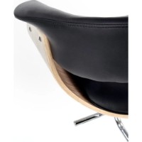 Барный стул Halmar H45 Light Oak/Black фото №5 — интернет-магазин Desire.md