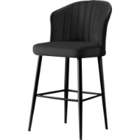 Барный стул Trendy Rubi Black 97x52x42cm GTR005799 2pcs фото №3 — интернет-магазин Desire.md
