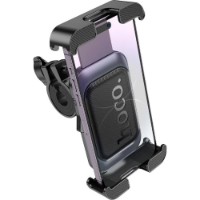 Suport telefon pentru biciclete Hoco H82 Vista Black Metal Grey imaginea #3 — magazin online Desire.md