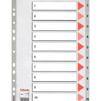 Separator de foi Esselte 1-10 (SL00105)