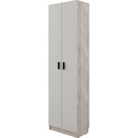 Шкаф ML-Mobila Вуди №5 600 Шварцвальд/Шиншила