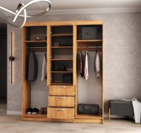 Dulap cu uşi glisante ML-Mobila Дипломат 1700 New Дуб Золотой imaginea #2 — magazin online Desire.md