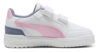 Ghete pentru copii Puma Shuffle Downtown Low Mid 90s Puma White/Pink Shimmer//Black, s.31.5 imaginea #3 — magazin online Desire.md
