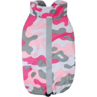 Geacă pentru câini Record Pollock Pink Camouflage XS 29-31cm (2066.30F)