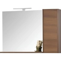 Dulap cu oglindă Orka Duden 100 Odeon Red Walnut (17431)