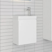 Шкаф с умывальником Orka Ferla 40 White (19529)