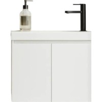 Шкаф с умывальником Orka Ferla 60 White Matt (19911) фото №3 — интернет-магазин Desire.md