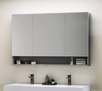 Dulap cu oglindă Orka Malta 120 Anthracite Matt (16151)