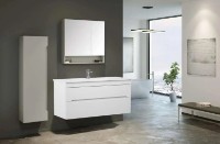 Шкаф с умывальником Orka Malta 120 White (06858) фото №3 — интернет-магазин Desire.md