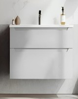 Шкаф с умывальником Orka Messina 65 White (19215)