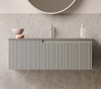 Dulap cu lavoar Orka Moonlight 70 Mink Matt (18696)