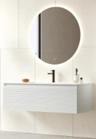 Шкаф с умывальником Orka Olbia 100 White (19207) фото №4 — интернет-магазин Desire.md