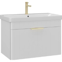 Шкаф с умывальником Orka Procida 80 White (19496)