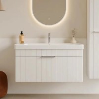 Шкаф с умывальником Orka Procida 80 White (19496) фото №2 — интернет-магазин Desire.md