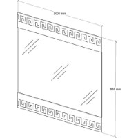 Oglindă baie Supraten 1511241 imaginea #2 — magazin online Desire.md