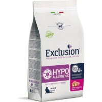 Hrană uscată pentru pisici Exclusion Hypoallergenic Adult Cats Pork&Potato 300g