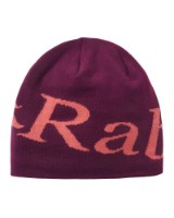 Căciulă Rab Logo Beanie Mulberry/Hibiscus 