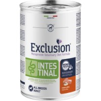 Hrană umedă pentru câini Exclusion Intestinal All Breeds Adult Pork & Rice 400g