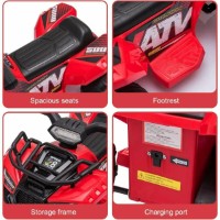 Mașinuța electrica Jiajia Red (JS320/1 rosu) imaginea #6 — magazin online Desire.md