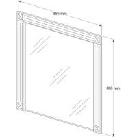 Зеркало для ванной Supraten 1511884 фото №3 — интернет-магазин Desire.md