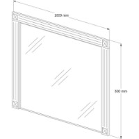 Oglindă baie Supraten 1511885 imaginea #3 — magazin online Desire.md
