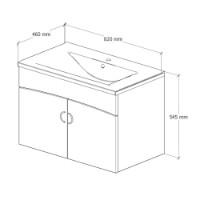 Dulap cu lavoar Supraten 1511931 imaginea #3 — magazin online Desire.md