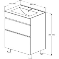 Dulap cu lavoar Supraten 1511991 imaginea #3 — magazin online Desire.md