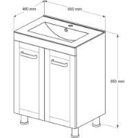 Dulap pentru lavoar Supraten 1511952 imaginea #2 — magazin online Desire.md