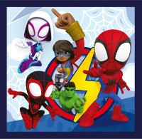 Пазл Trefl 3in1 Spidey And His Amazing Friends Marvel (34892)