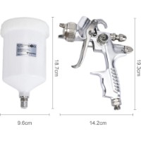 Pistol pneumatic RongPeng Auto 1.3mm R802 imaginea #2 — magazin online Desire.md