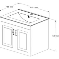 Dulap cu lavoar Supraten 1512037 imaginea #4 — magazin online Desire.md