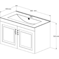Dulap cu lavoar Supraten 1512038 imaginea #2 — magazin online Desire.md