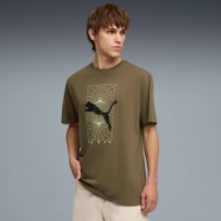 Tricou bărbătesc Puma Pumatech Relaxed Graphic Loden Green, s.XXL imaginea #2 — magazin online Desire.md