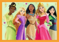 Puzzle Trefl Disney Princess 4in1 (34651) imaginea #4 — magazin online Desire.md