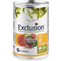 Hrană umedă pentru câini Exclusion Noble Grain All Breeds Beef 400g