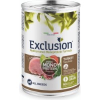 Hrană umedă pentru câini Exclusion Noble Grain All Breeds Turkey 400g