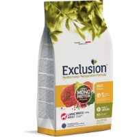 Hrană uscată pentru câini Exclusion Noble Grain Large Breed Adult Beef 12kg