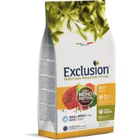 Hrană uscată pentru câini Exclusion Noble Grain Small Breed Adult Beef 2kg imaginea #1 — magazin online Desire.md