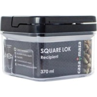 Container alimentar Casa Masa Square Lok 370ml (99262004)
